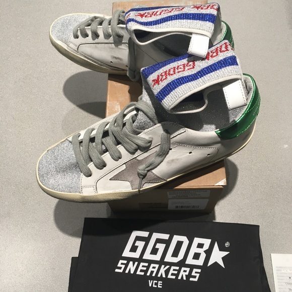 Golden Goose White Superstar Sock High-Top 37 NIB - Picture 4 of 8